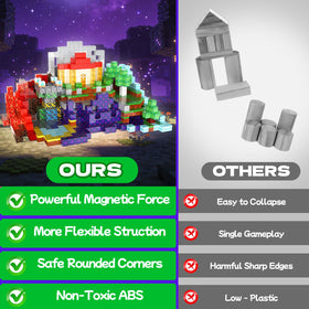 KCCHZ theme elements invite storytelling with forest, portal, and castle blocks.