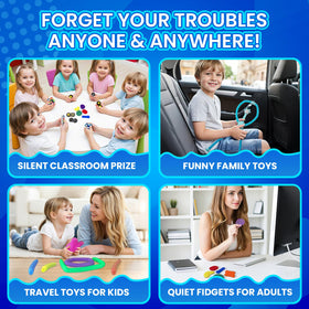 KCNVLCK pop tubes provide portable auditory and fidget stimulation on the go
