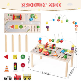 KDSFT Activity Table shape sorter aids spatial awareness and problem solving