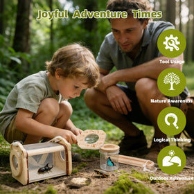 KDSFT compass and wooden ruler support early mapping and measurement play.