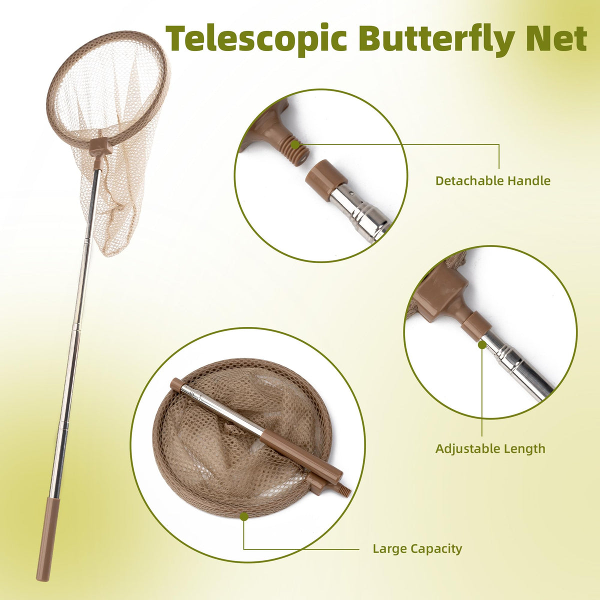 KDSFT magnifying glass for kids to inspect tiny details outdoors.