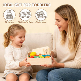KDSFT non-toxic paints on wooden toys ensure safe coloring experiences.