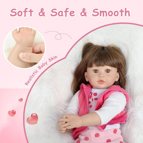 Kdudgso Reborn doll wearing newborn clothes for added realism