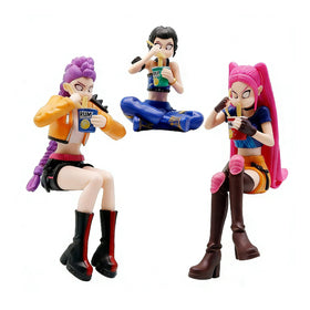 KDWER 3Pcs Cartoon Figure set offered as a creative gift for anime fans