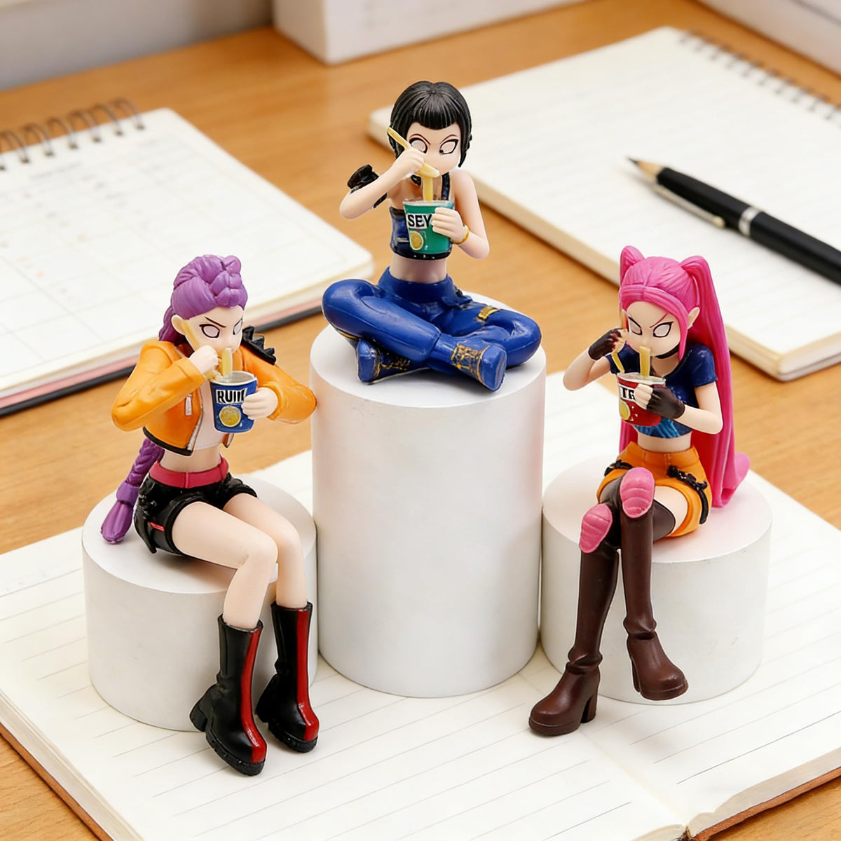 KDWER display-ready figure shown with an acrylic display box