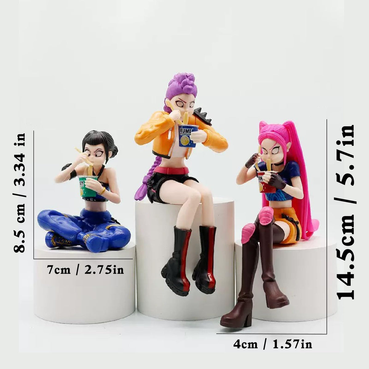 KDWER anime action figure made with friendly, safe materials