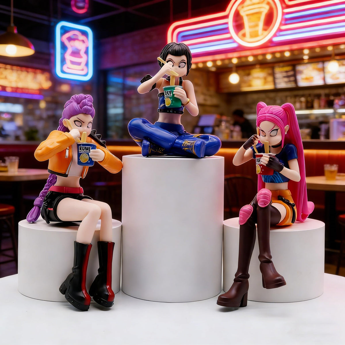 KDWER party centerpiece figure adds unique anime flair