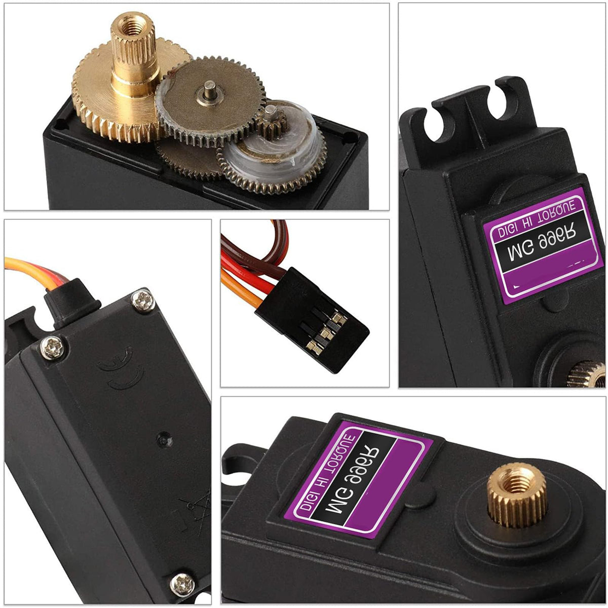KEAcvise MG996R servo used in RC cars, robots, helicopters and DIY projects