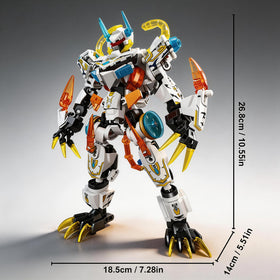 Kececo tiger transform model showcases smooth robot-to-tiger conversion