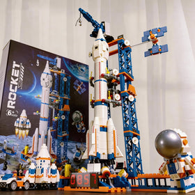 Kececo model rocket building kit rocket assembly for display and hands-on learning.