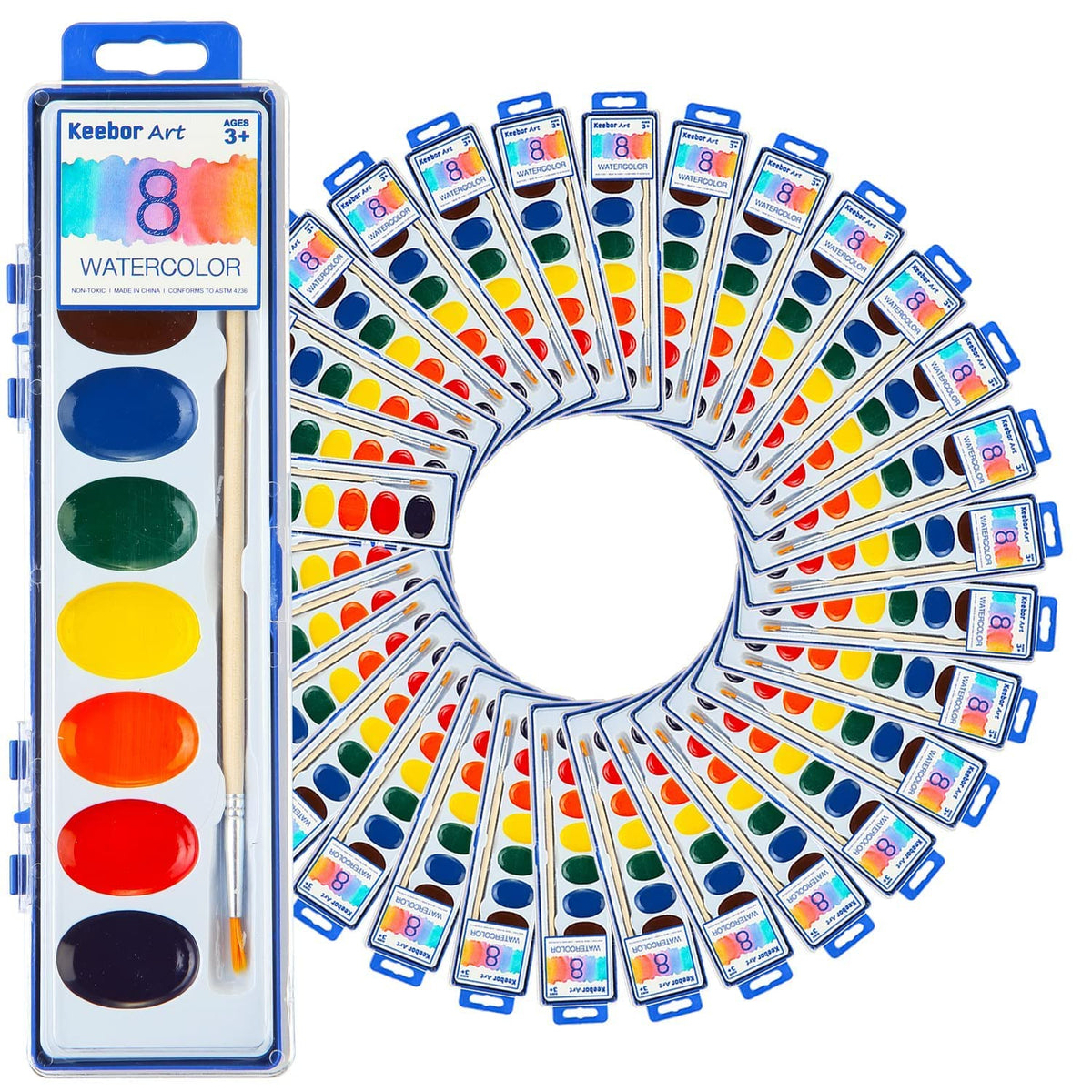 Keebor classroom art activity set suited for daily learning and creativity