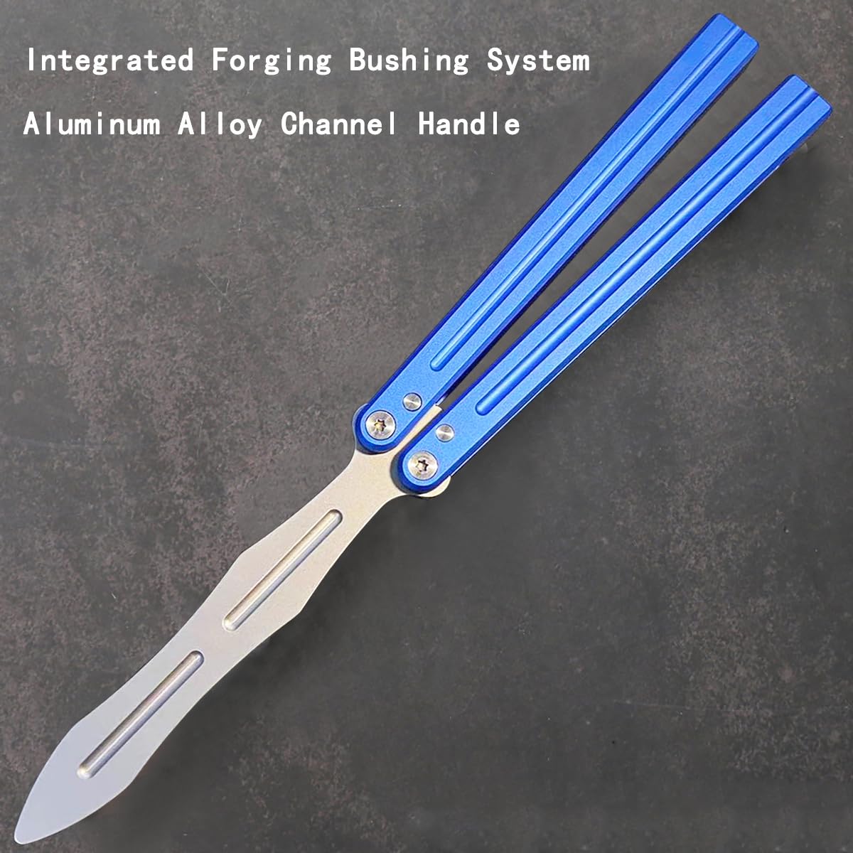 KEEDAS T6061 aluminum integral channel handle provides solid grip