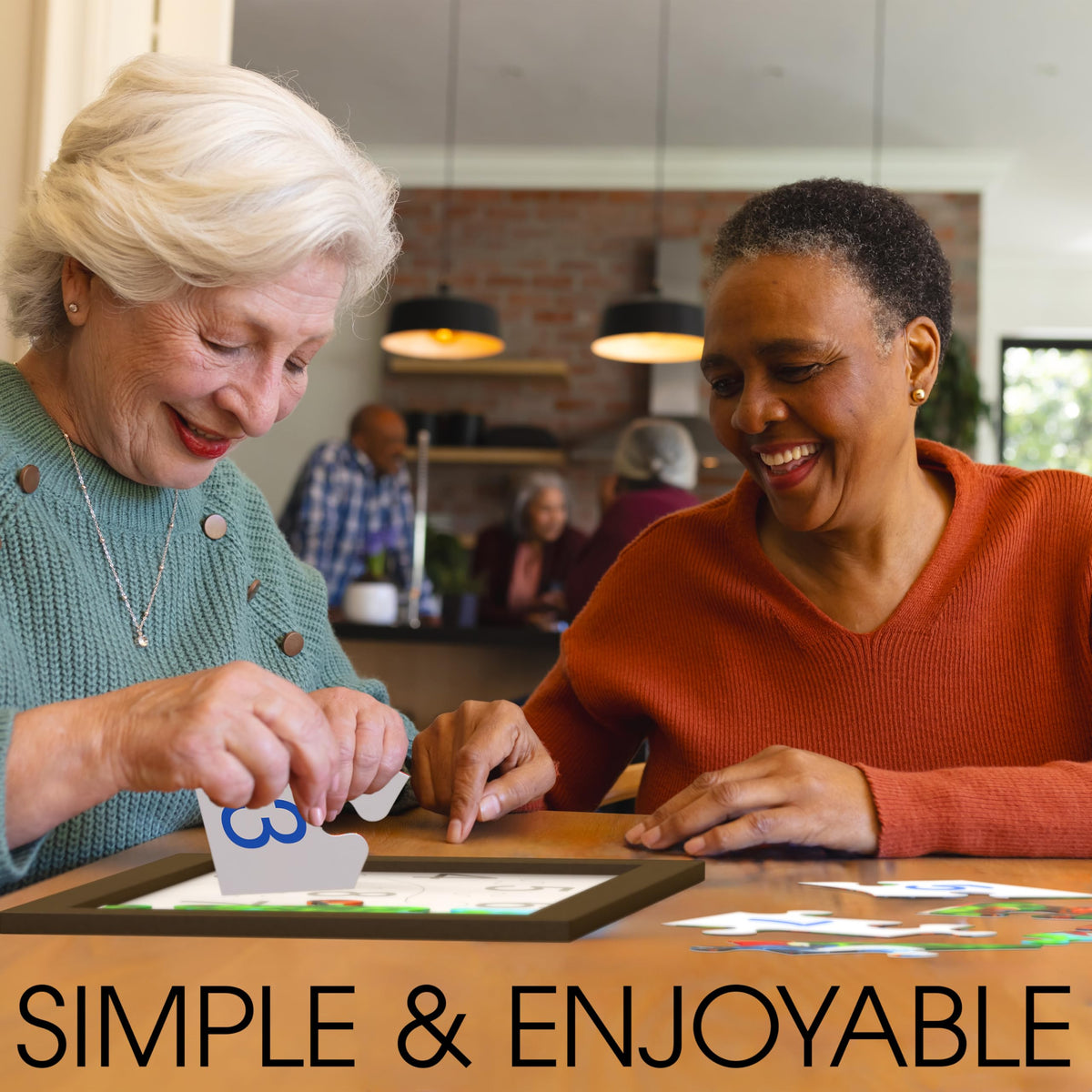 Keeping Busy easy-to-handle dementia puzzles for elderly – stress-free assembly