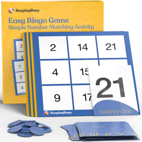 Keeping Busy pokeno dementia cards offer large print for easy visibility during activities.