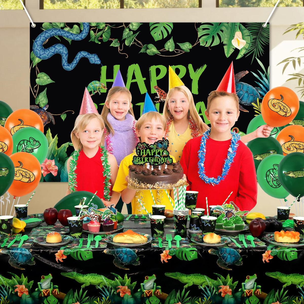 KEFAN reptile cups ensure spill-free sipping for kids.