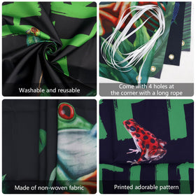 KEFAN reptile napkins finish the feast with convenient disposables.