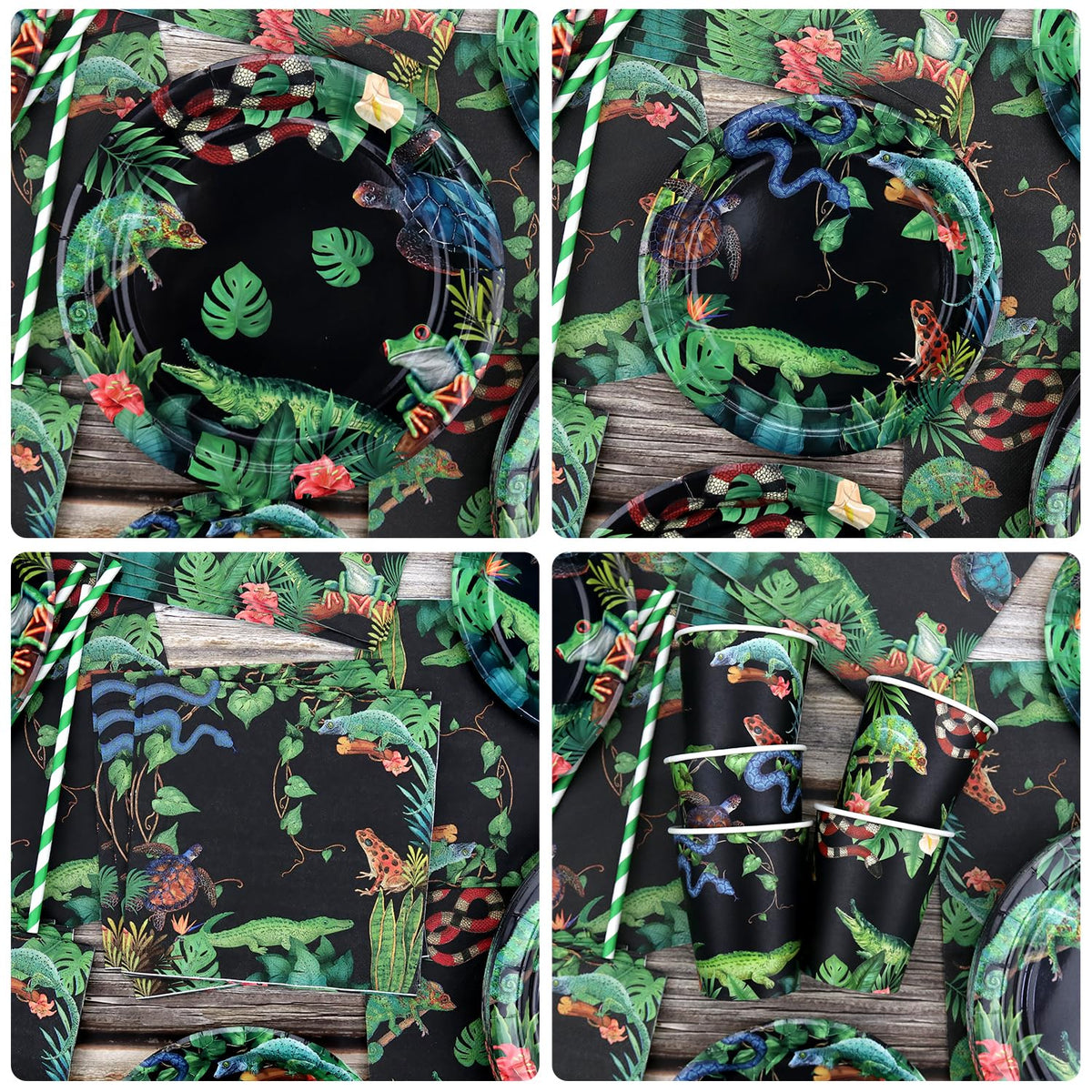 KEFAN reptile tablecloth provides waterproof protection and easy cleanup.