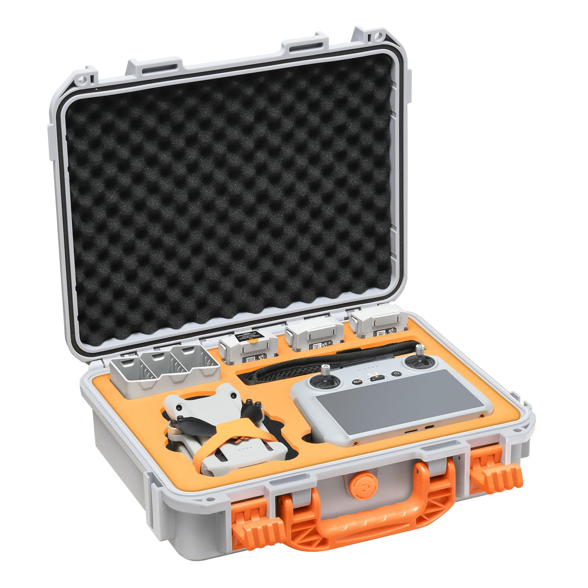 Keketoha hard case exterior protects DJI Mini gear on the go