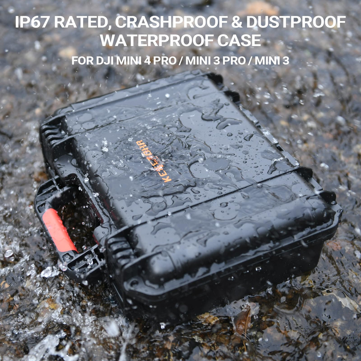 Keketoha travel storage box for DJI gear, compact and durable.