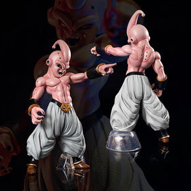 KELAKE GK Kid Buu figure, side view, perfect for dioramas and action-ready shelves.