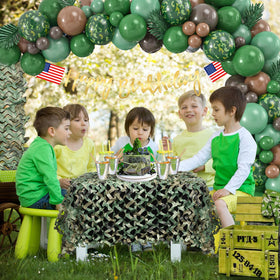 KELENO 133 latex balloons in five colors for vibrant accents.