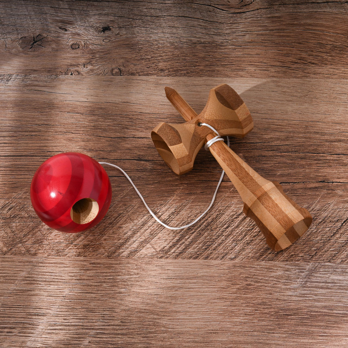 KENDAMA TOY CO red competition kendama full-size for lively play