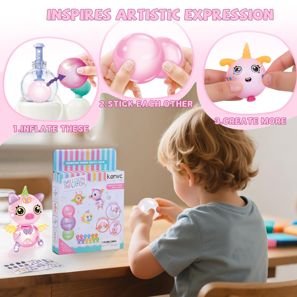 kenvc balloon craft kit makes a thoughtful birthday or holiday gift