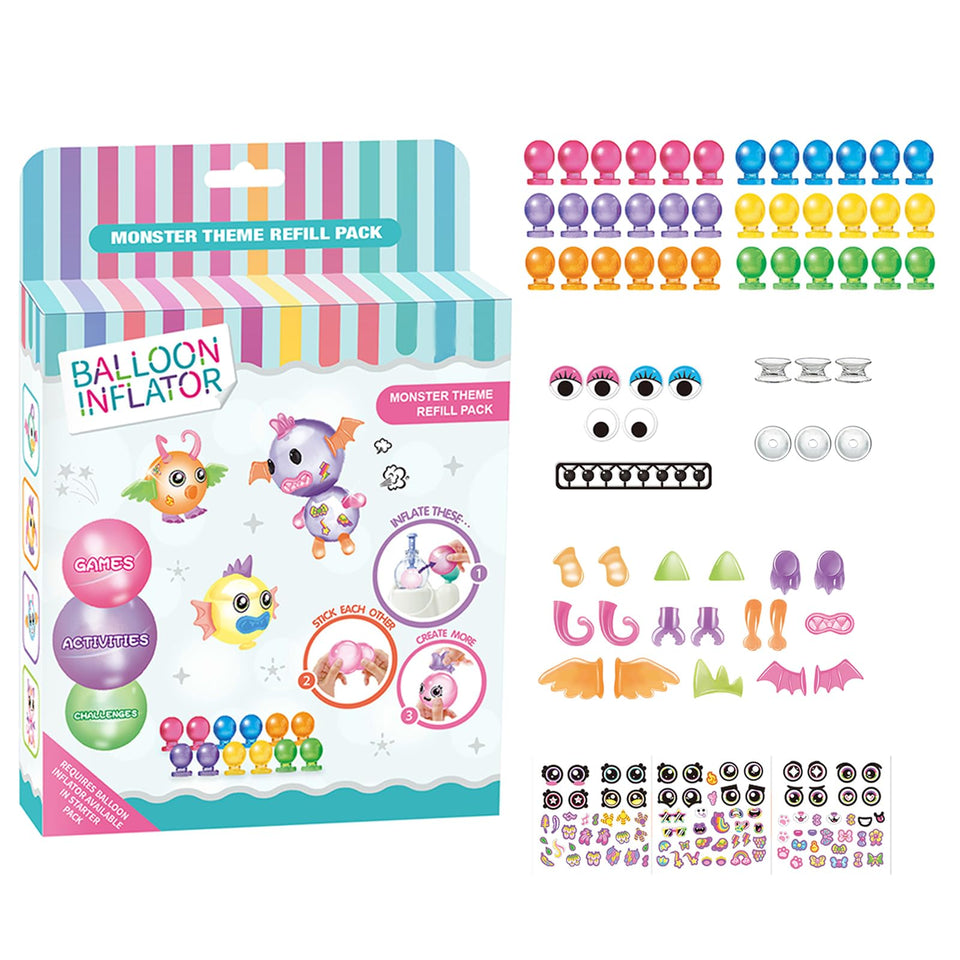 kenvc DIY craft kit contents showcase a colorful set for creative balloon projects