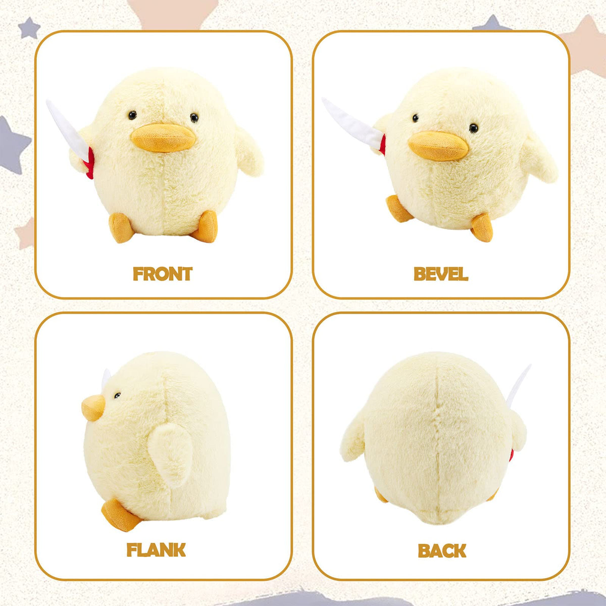 Kephay gift-ready packaging of the duck plush for gifting