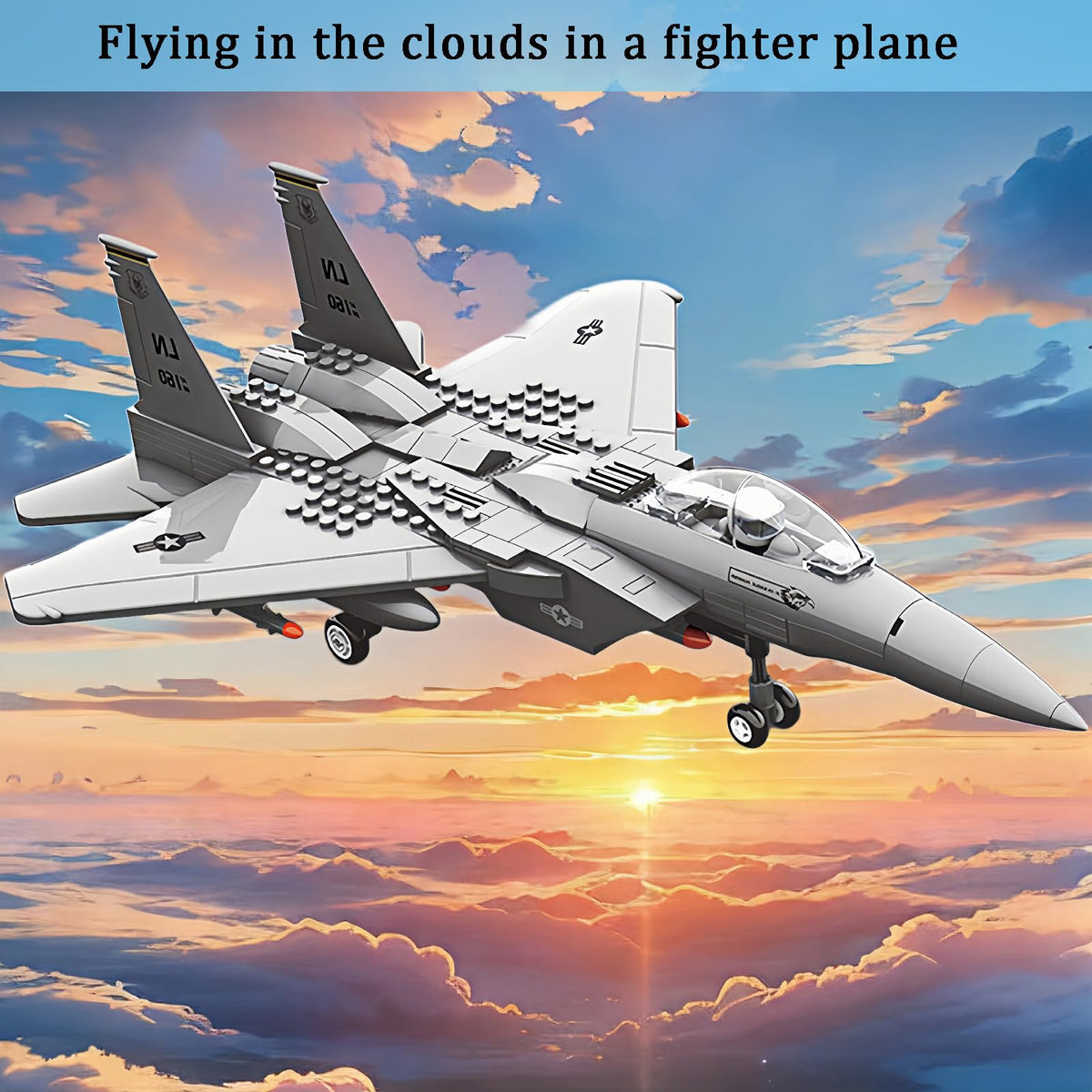 KERHENE F-15 Eagle landing gear detail adds realism to miniatures.