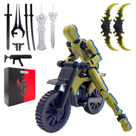 KERITOBA T13 action figure fully assembled for display and creative play.