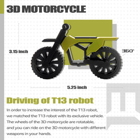 KERITOBA T13 fully articulated joints enable dynamic poses.