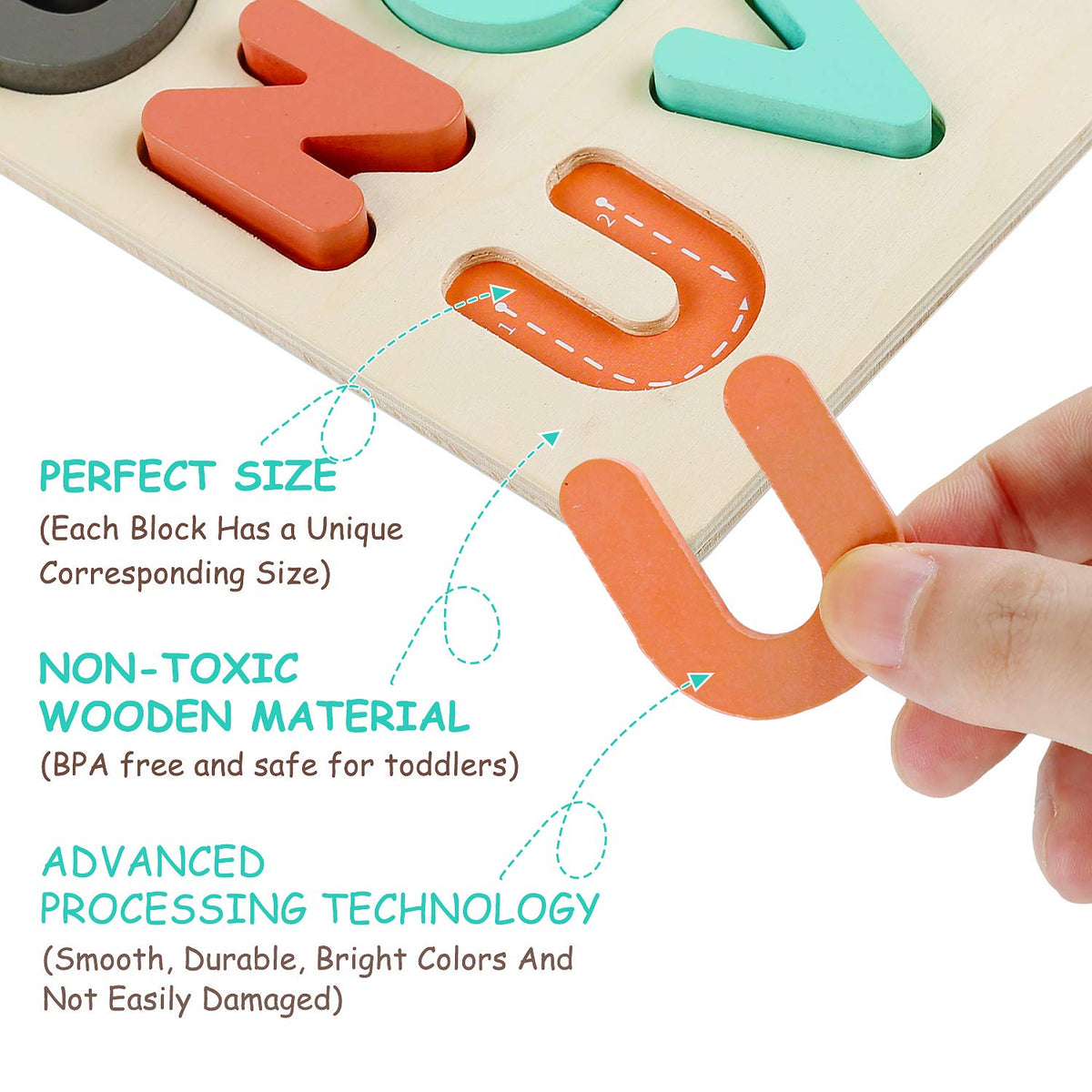Child explores Kesletney puzzles during playtime, enhancing hand-eye coordination