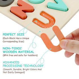 Child explores Kesletney puzzles during playtime, enhancing hand-eye coordination