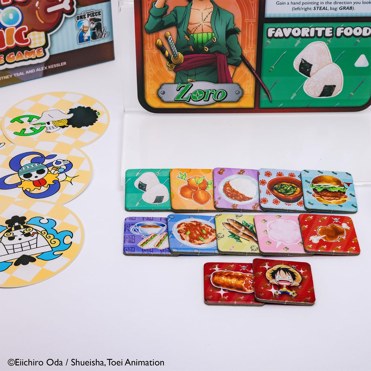 KESS One Piece Bento Panic food tiles close-up highlight tasty options.