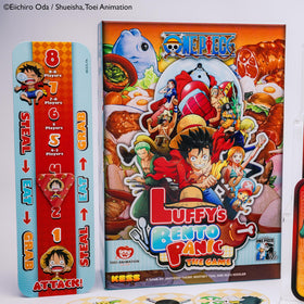KESS One Piece Bento Panic setup image shows quick setup for game night.