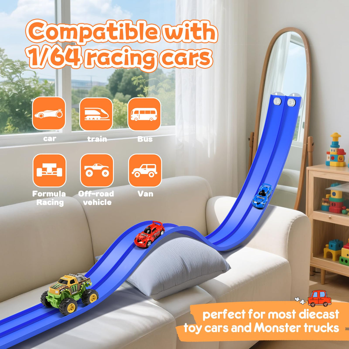 KETIEE PVC CPC-certified material ensures soft, durable play for kids.