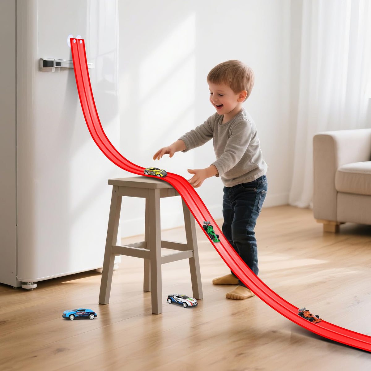 KETIEE Flex Tracks makes a great gift for kids ages 3 and up.
