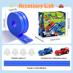 KETIEE Flex Tracks suitable for ages 3 and up for imaginative fun.