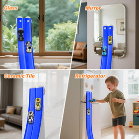 KETIEE Flex Tracks portable roll-up design makes storage easy and travel friendly.
