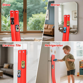 KETIEE Flex Tracks rolls up for easy storage and portability.