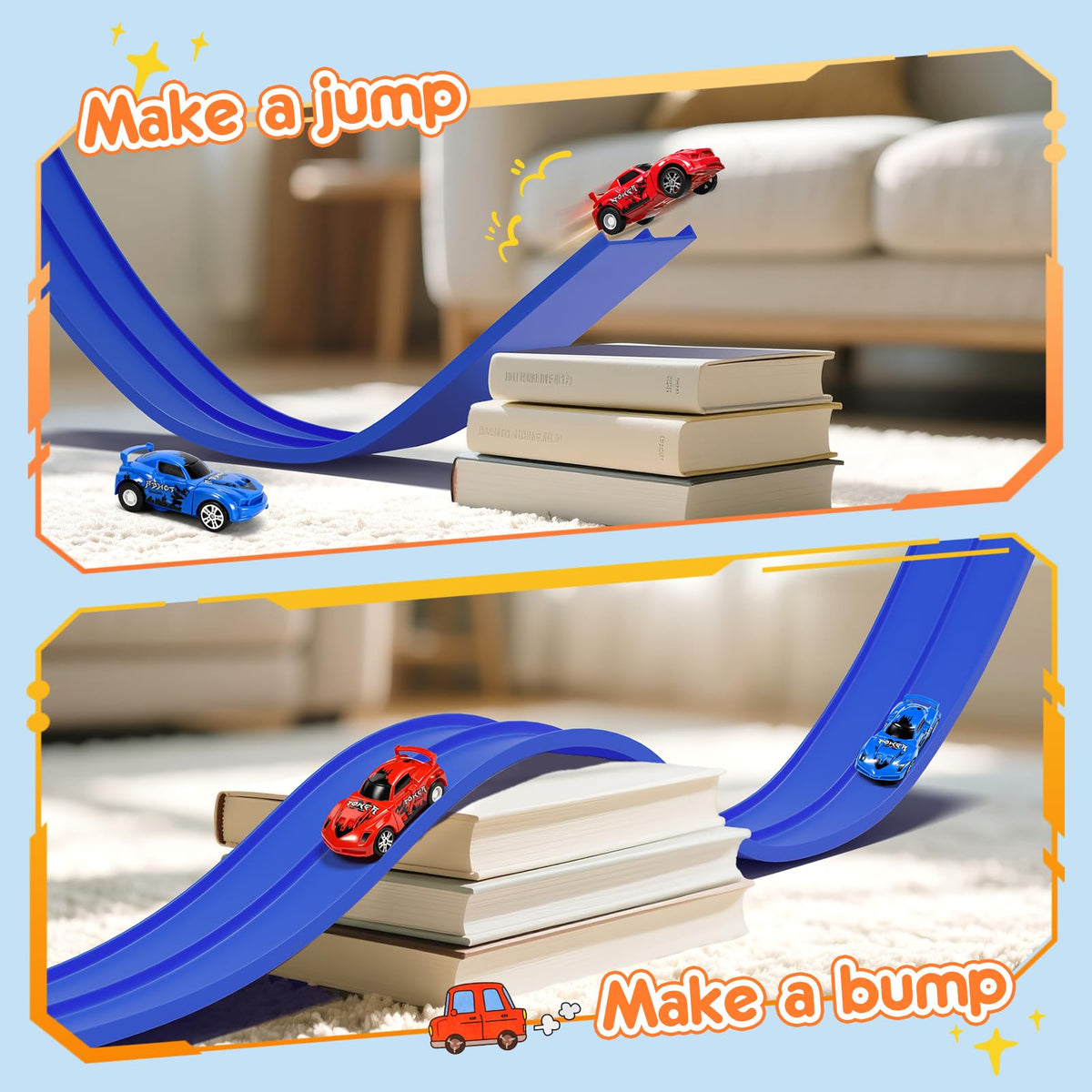 KETIEE Flex Tracks roll-up design fits compact storage everywhere.