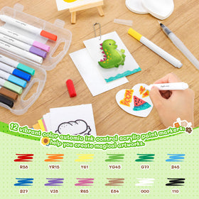 KETIEE bead chains add decorative accents to puffy paintings