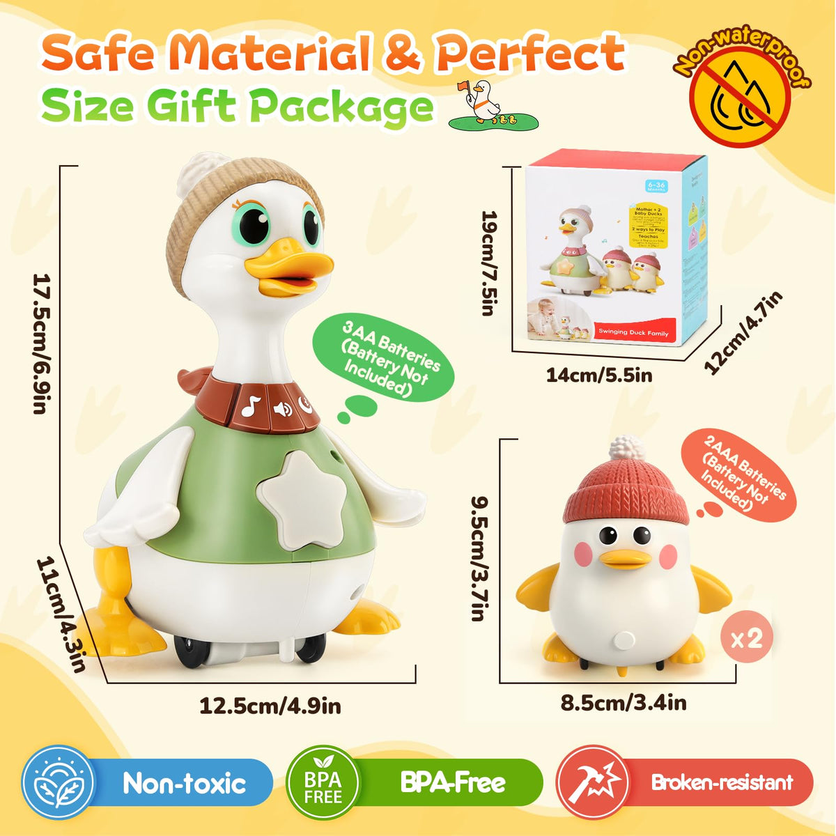 Ketiee BPA-free materials prioritize gentle skin and safe play