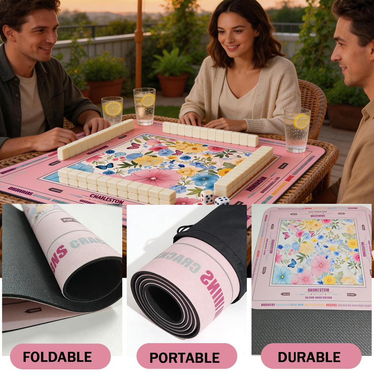 Ketliyaze mat includes 35-inch storage bag for tidy storage