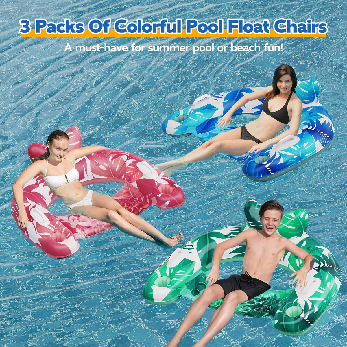 KEUCL pool floats ergonomic headrest provides neck and back support