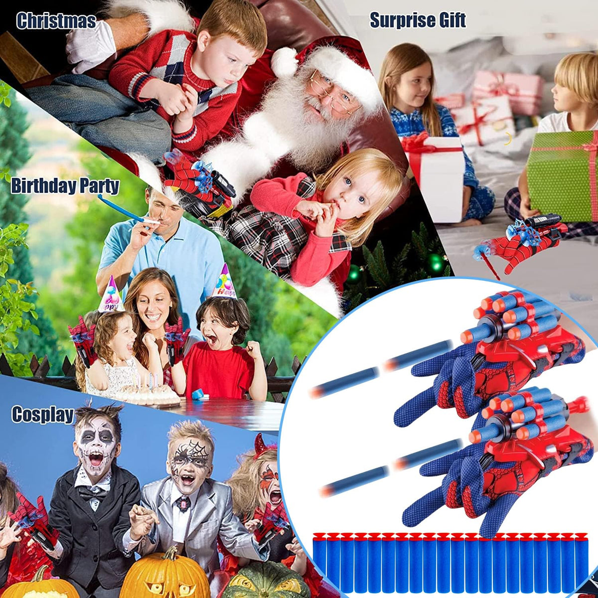 Keumi web shooters built with non-toxic materials for safety