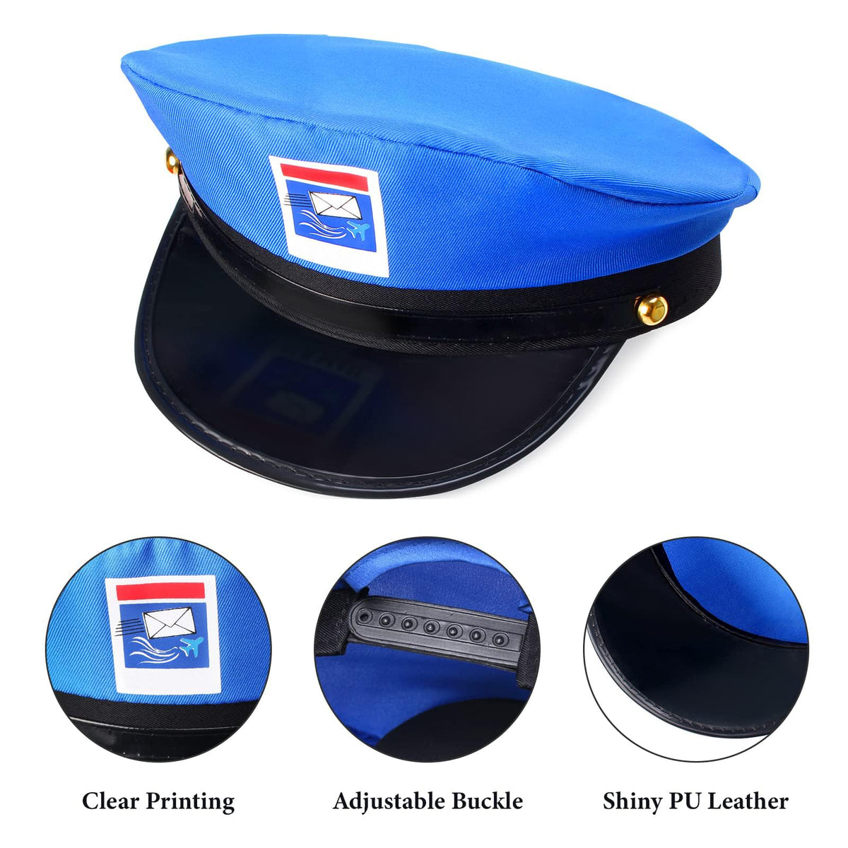 Keymall canvas mail bag with large capacity for pretend deliveries