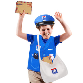 Keymall postal costume package for creative play at home or school