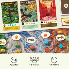 Keymaster Games Parks two hikers on trail for strategic exploration